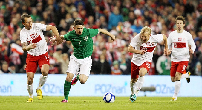 Ostatni sprawdzian przed Ukrainą na dwóję. Biało-czerwoni przegrali w Dublinie