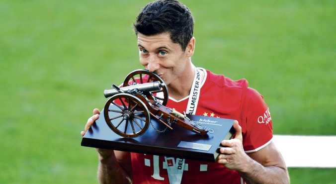 Wyjątkowy wieczór Lewandowskiego