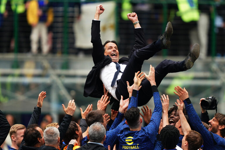 April 28, 2024, Milan, Italia: Inter’s Simone Inzaghi  after the Serie A soccer  match between Inter and Torino at the San Siro Stadium  , north Italy - Sunday 28 , April , 2024. Sport - Soccer . (Photo by Spada/LaPresse) (Credit Image: © Spada/LaPresse via ZUMA Press)
LIGA WLOSKA PILKA NOZNA SEZON 2023/2024
FOT. ZUMA/newspix.pl / 400mm.pl
POLAND ONLY!
---
newspix.pl / 400mm.pl