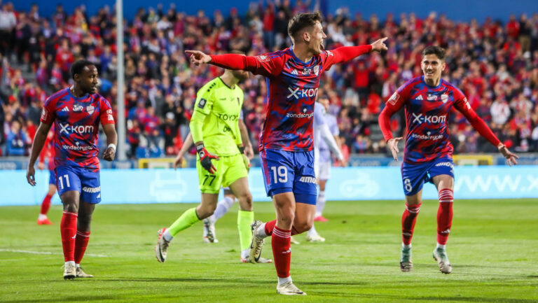 Czestochowa, 11.05.2024
PKO EKSTRAKLASA PILKA NOZNA MECZ 32 KOLEJKA SEZON 2023/24 Rakow Czestochowa - Pogon Szczecin
POLISH FIRST LEAGUE FOOTBALL GAME Rakow Czestochowa - Pogon Szczecin
NZ RADOSC BRAMKA GOL DRUZYNA RAKOWA CZESTOCHOWA JOHN YEBOAH ANTE CRNAC BEN LEDERMAN
FOT. NATANAEL BREWCZYNSKI / 400mm.pl