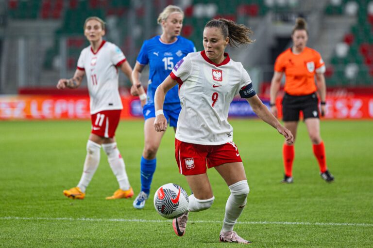 SOSNOWIEC, 16.07.2024
ELIMINACJE MISTRZOSTW EUROPY KOBIET 2025  MECZ POLSKA - ISLANDIA
UEFA EURO QUALIFICATION 2025 UEFA WOMEN'S NATIONAL LEAGUE MATCH POLAND - ICELAND
NZ PAJOR EWA
FOT. ZUZA TWARDOSZ / 400mm.pl