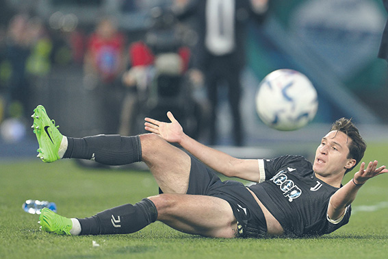 March 30, 2024, Roma, Italia: Juventus' Federico Chiesa during the Serie A Tim soccer match between Lazio and Juventus at the Rome's Olympic stadium, Italy - Saturday March 30, 2024 - Sport  Soccer ( Photo by Alfredo Falcone/LaPresse  (Credit Image: © Alfredo Falcone/LaPresse via ZUMA Press) 
LIGA WLOSKA PILKA NOZNA SEZON 2023/2024
FOT. ZUMA/newspix.pl / 400mm.pl

POLAND ONLY !!!
---
newspix.pl / 400mm.pl