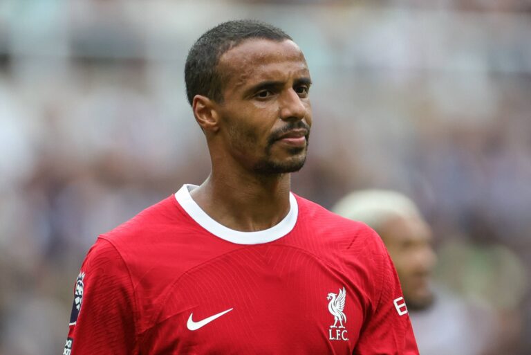 August 27, 2023, Newcastle, Tyne and Wear, United Kingdom: Joel Matip #32 of Liverpool during the Premier League match Newcastle United vs Liverpool at St. James's Park, Newcastle, United Kingdom, 27th August 2023. (Credit Image: © Mark Cosgrove/News Images via ZUMA Press Wire)
PILKA NOZNA LIGA ANGIELSKA SEZON 2023/2024
FOT. ZUMA/newspix.pl / 400mm.pl
POLAND ONLY!
---
newspix.pl / 400mm.pl