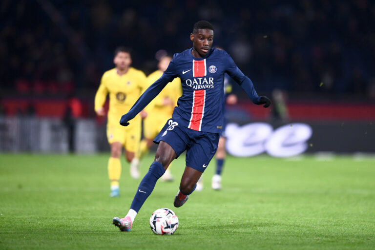 23 Randal KOLO MUANI (psg) during the Ligue 1 McDonald's match between PSG and Toulouse at Parc des Princes on November 22, 2024 in Paris, France. (Photo by Philippe Lecoeur/FEP/Icon Sport/Sipa USA)
2024.11.22 Paryz
pilka nozna liga francuska
Paris Saint-Germain - Toulouse FC
Foto Philippe Lecoeur/FEP/Icon Sport/SIPA USA/PressFocus

!!! POLAND ONLY !!!