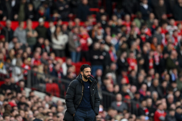 Ruben Amorim Manager of Manchester United looks on during the Premier League match Manchester United vs Everton at Old Trafford, Manchester, United Kingdom, 1st December 2024

(Photo by Craig Thomas/News Images) in Manchester, United Kingdom on 12/1/2024. (Photo by Craig Thomas/News Images/Sipa USA)
2024.12.01 Manchester
pilka nozna liga angielska
Manchester United - Everton
Foto News Images/SIPA USA/PressFocus

!!! POLAND ONLY !!!