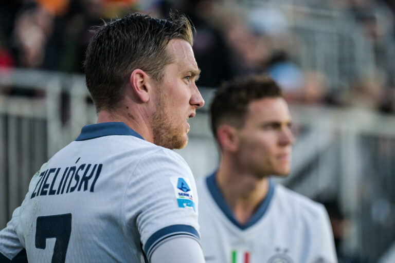 Inter&#039;s Piotr Zielinski portrait  during  Venezia FC vs Inter - FC Internazionale, Italian soccer Serie A match in Venice, Italy, January 12 2025 (Photo by Alessio Marini/IPA Sport / ipa-agency.net/IPA/Sipa USA)
2025.01.12 Venice
pilka nozna liga wloska
Venezia FC - Inter Mediolan
Foto IPA/SIPA USA/PressFocus

!!! POLAND ONLY !!!