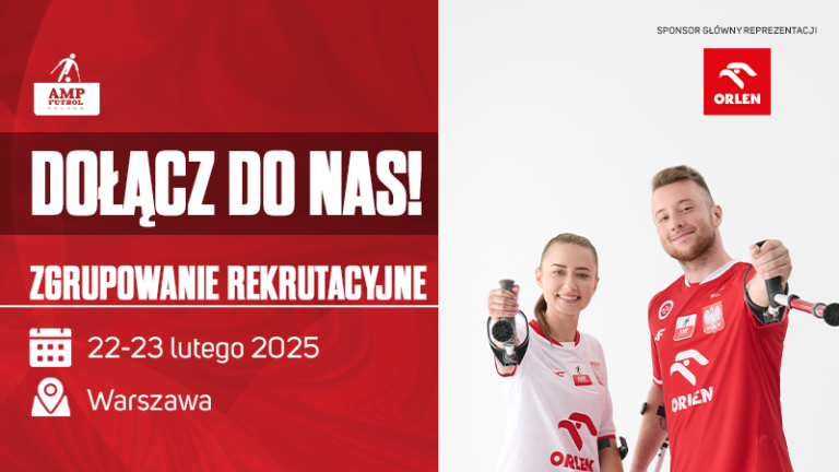 Dołącz do ekipy Amp Futbol Polska! Wyjątkowe zgrupowanie w lutym